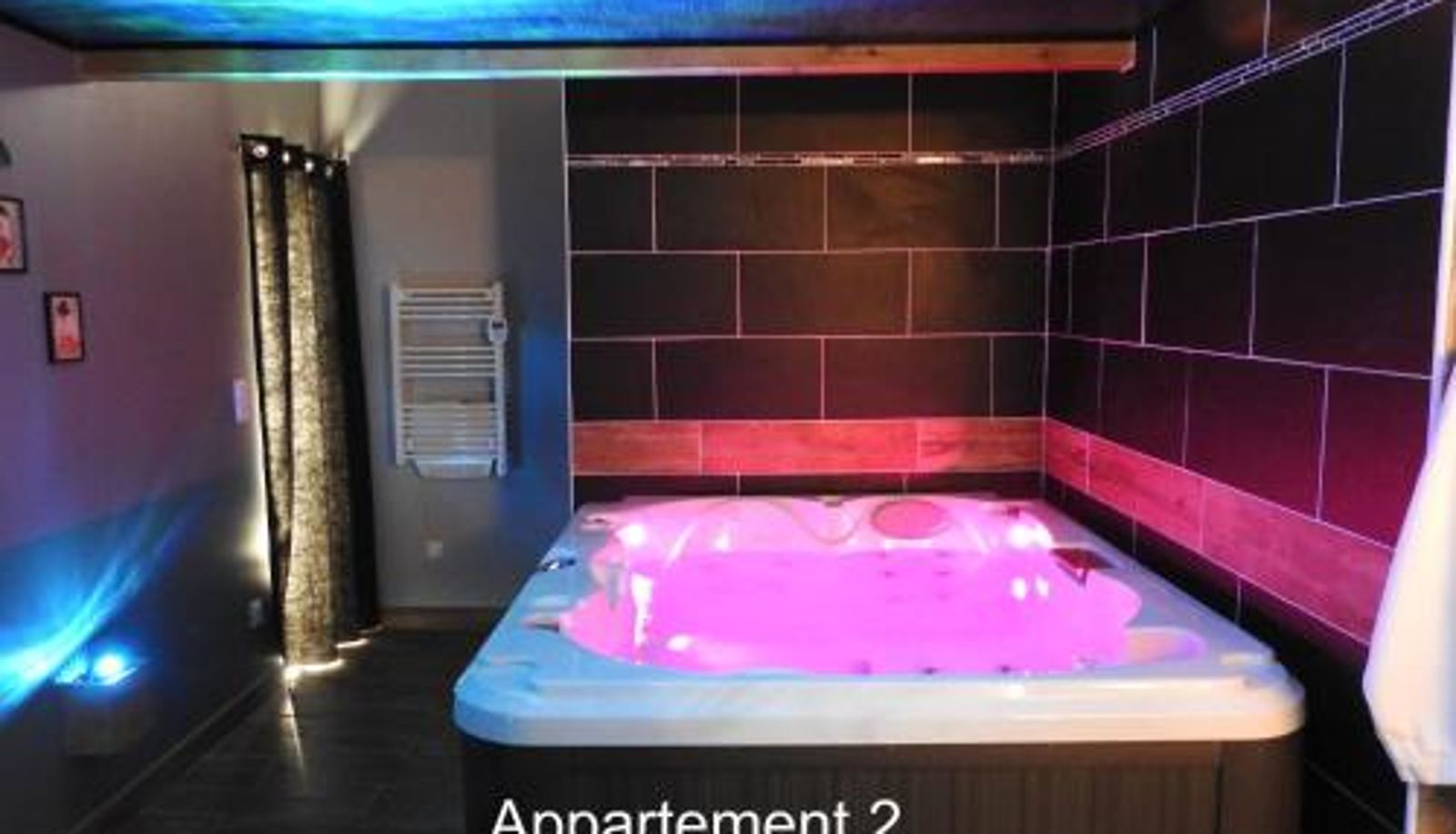 Suite - Love room "Nuit Blanche" - spa