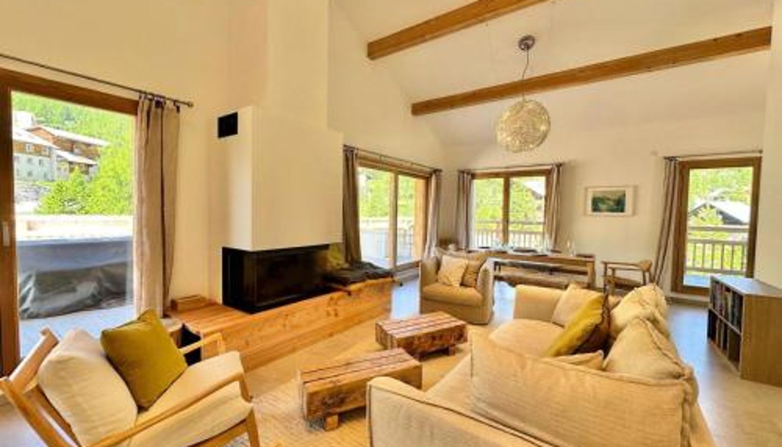 Standardzimmer - Résidence Le Solea - PENTHOUSE A LA MONTAGNE SAUNA ET SPA-Tout inclus MAE-2041