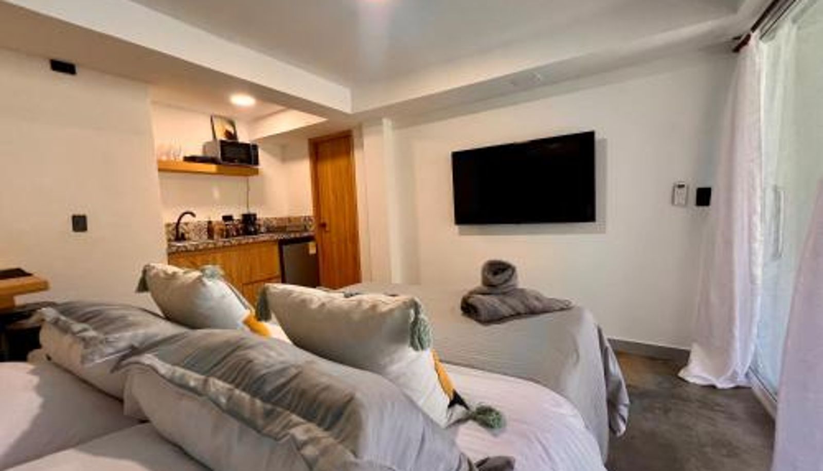 Appartement - acceso privado a playa Bajo Mar Apartments Taganga