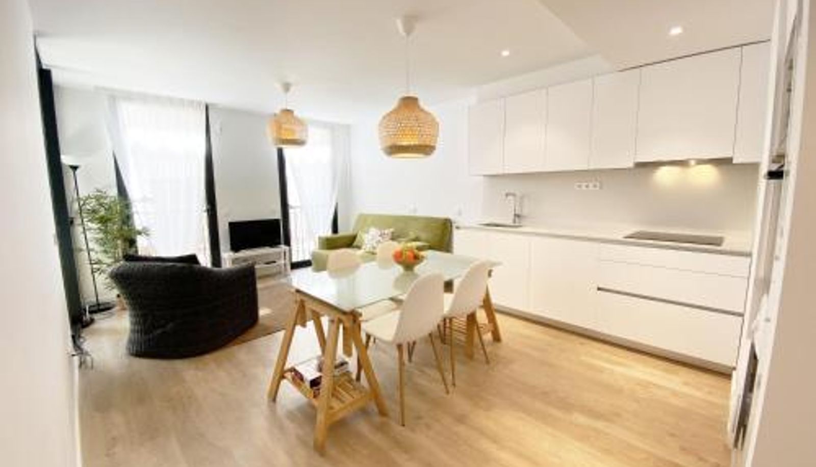 Küche - Apartamento Montse con terraza