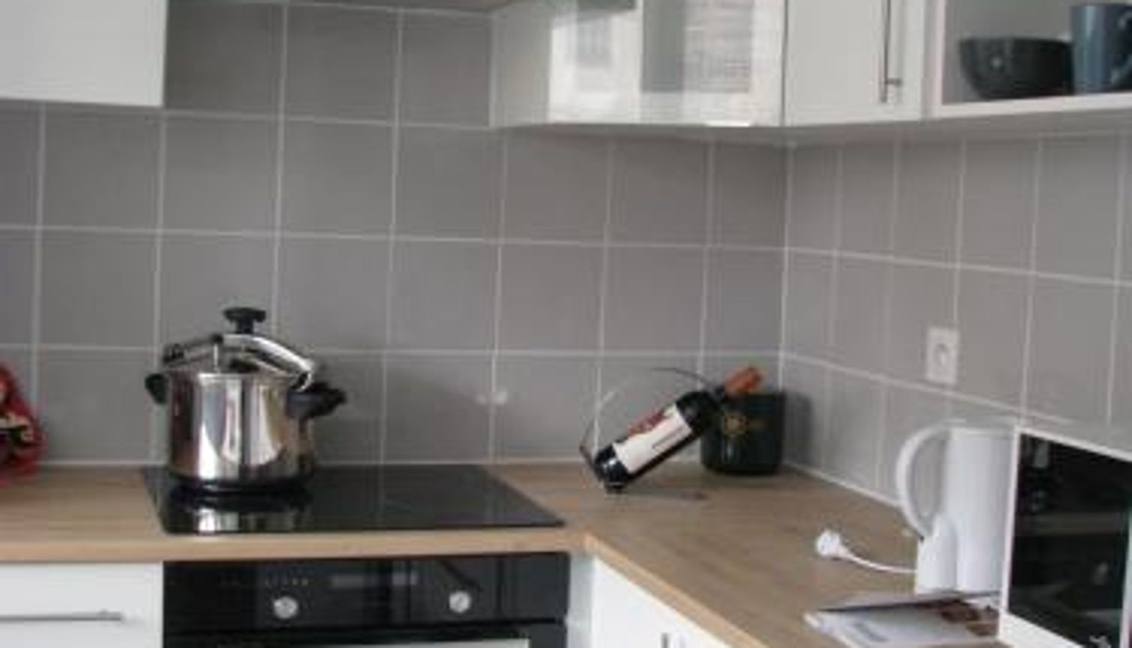 Cucina - Appartement cosy à Toulon avec vue sur la mer - 80 m²