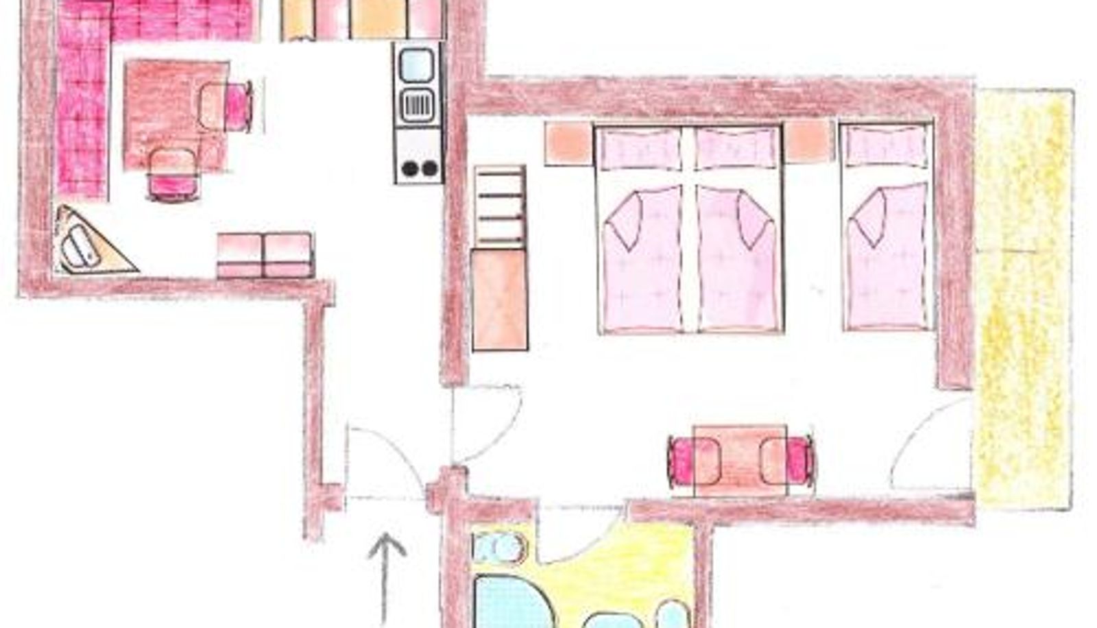 Chambre Standard - Manuel's App Watschinger - Enzian