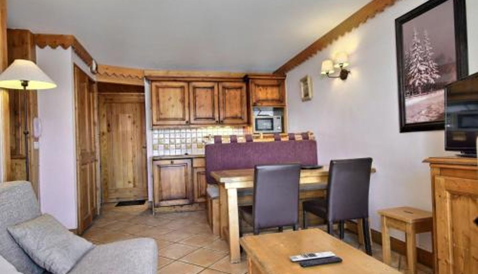 Standardzimmer - Plagne Aime 2000 - FR-1-455-222 Appartement avec accès piscine et parking inclus