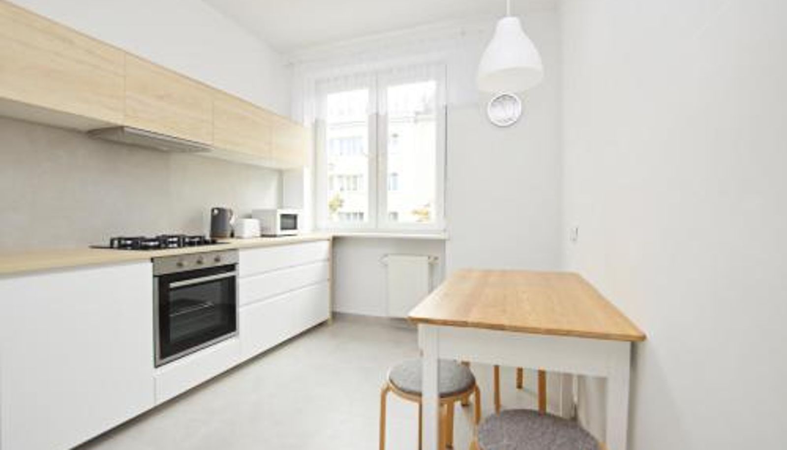 Küche - Przytulny Apartament 3city z Balkonem w Gdyni by Noclegi Renters