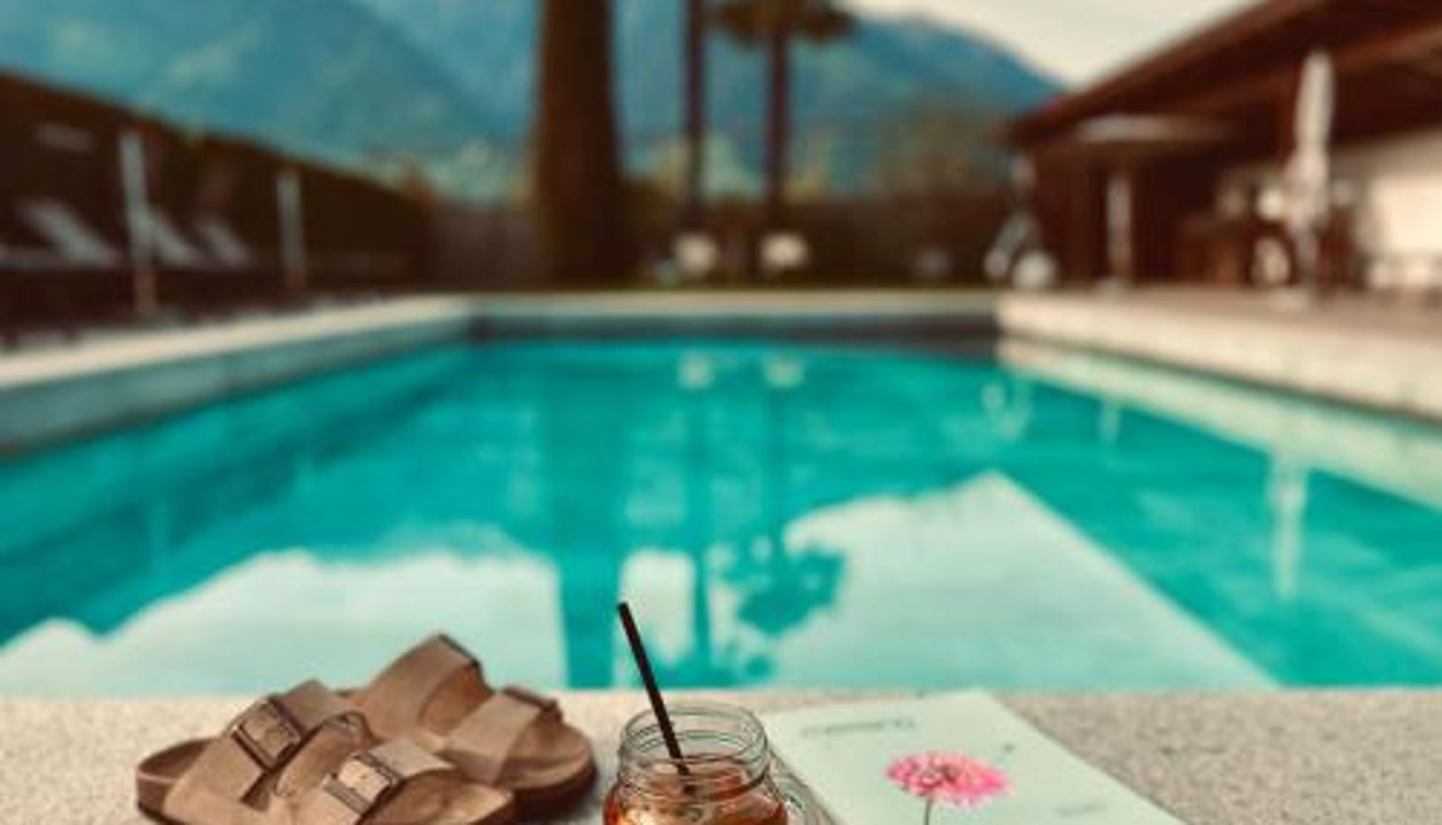 Pool - Südtirol GuestPass  Apartments Meran Residence Neuhäuslhof