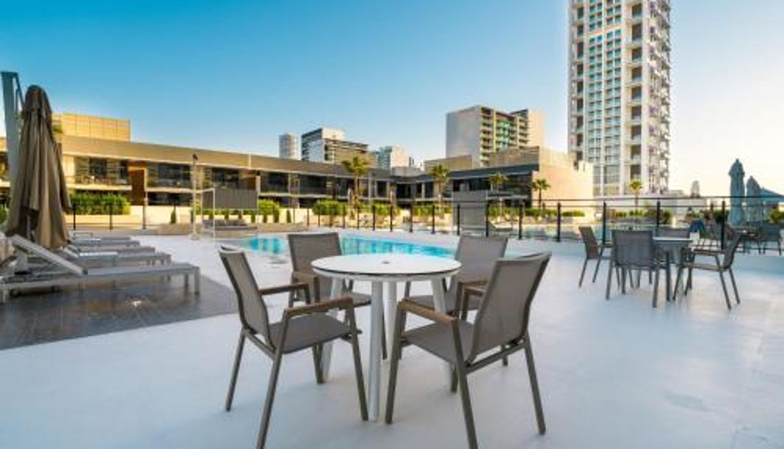 Apartment - Easygo-Serene 1bdr with terrace binghatti corner JVC