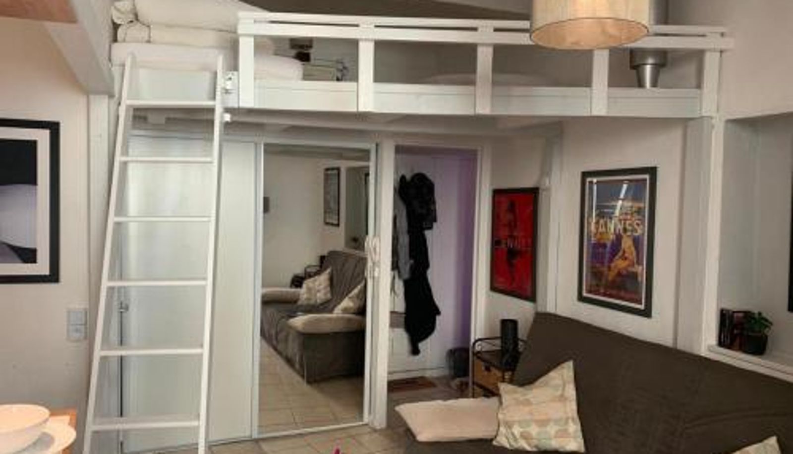 Appartement - A092-Studio agreable avec mezzanine - Le Suquet