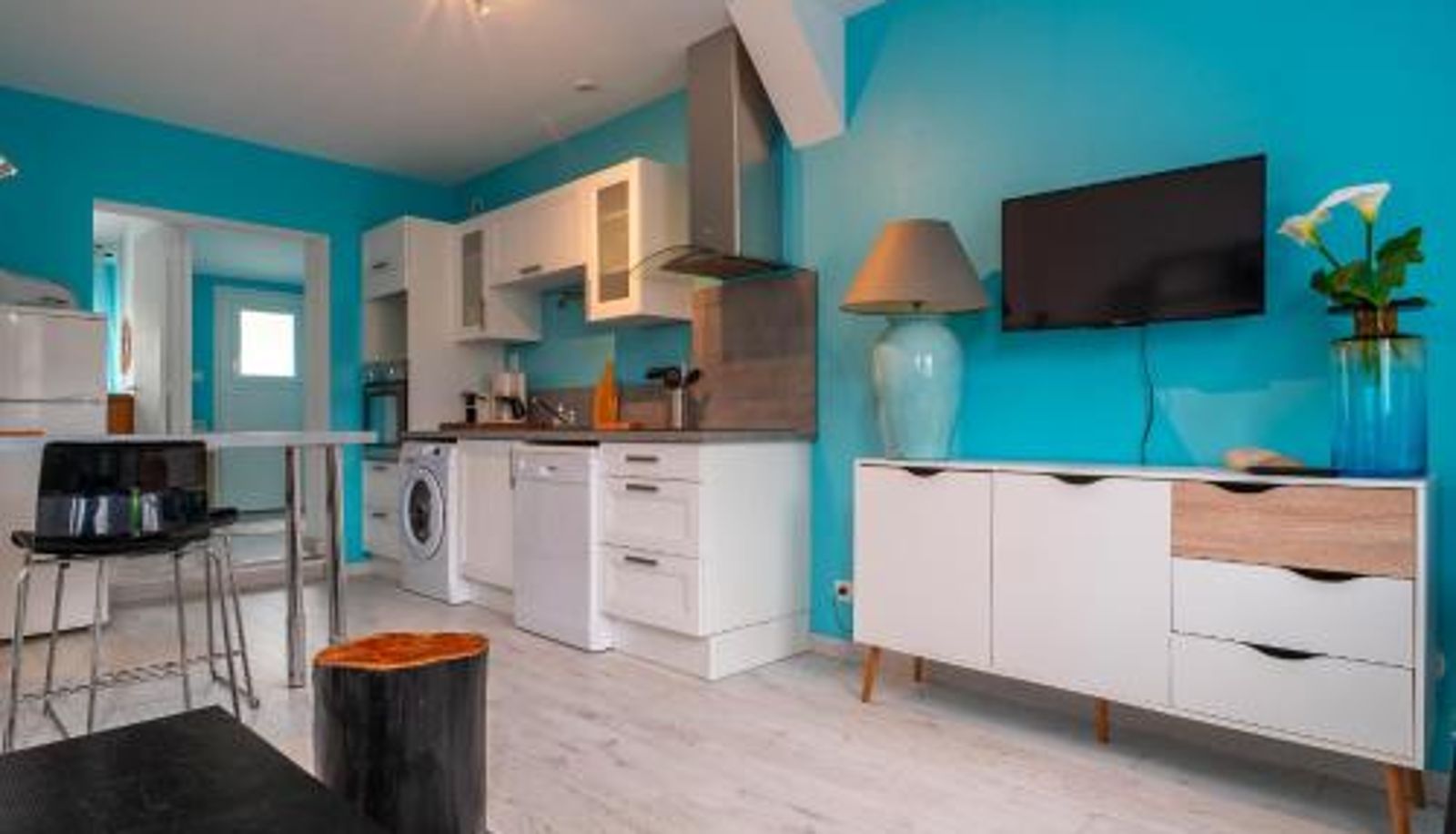 Cuisine - Cosy Turquoise - Appt 4p à Bénodet