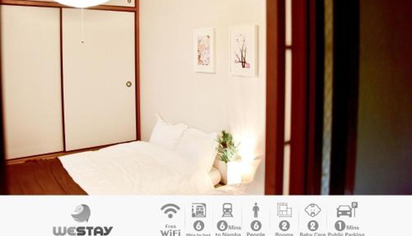 Apartment - No 201 Westay Designers House 6 mins to Shinsaibashi