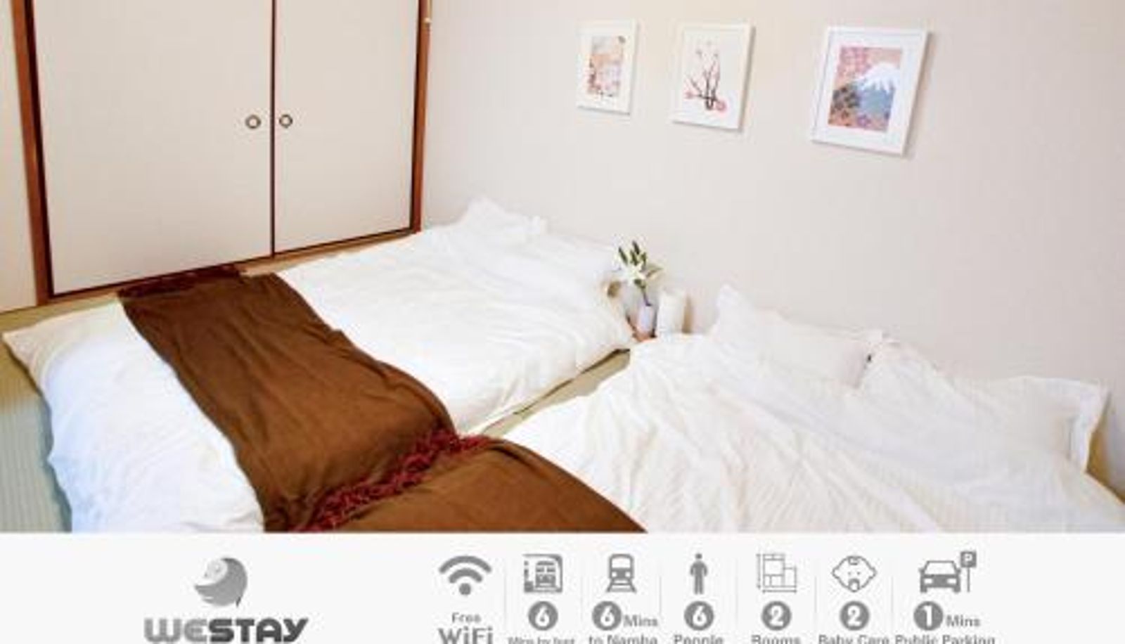 Apartment - No 201 Westay Designers House 6 mins to Shinsaibashi