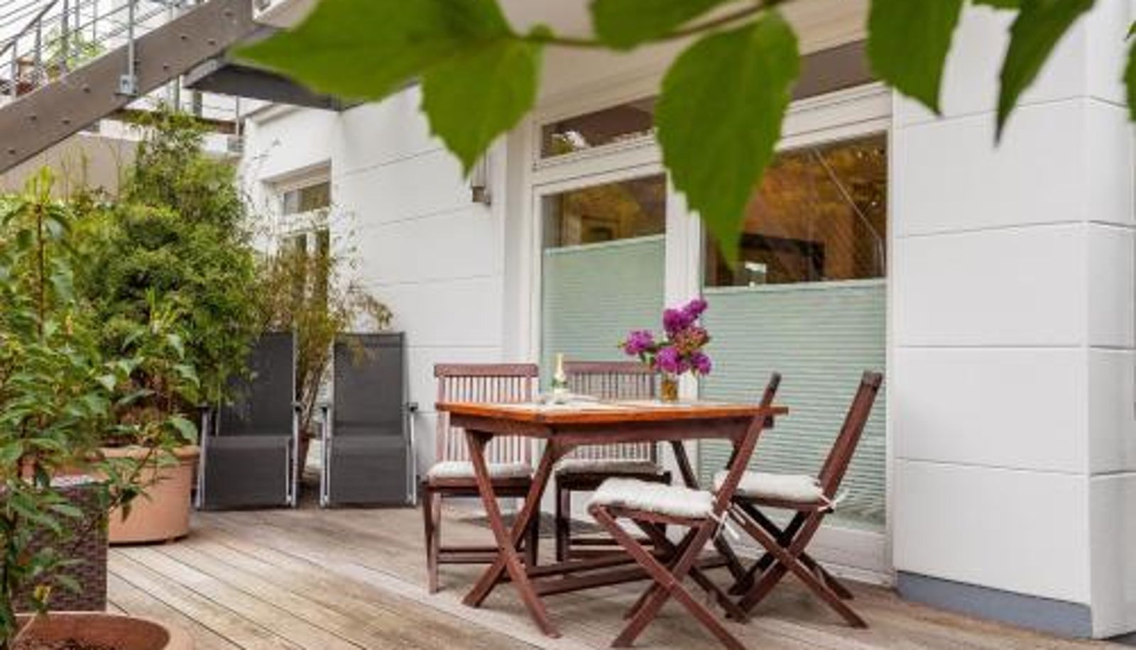 Apartamento - Binz  Villa Ravensberg strandnahe und moderne FeWo mit Terrasse