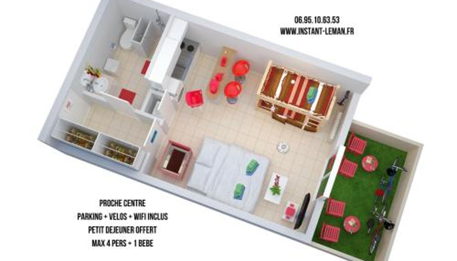 Standaardkamer - Instant-Léman II
