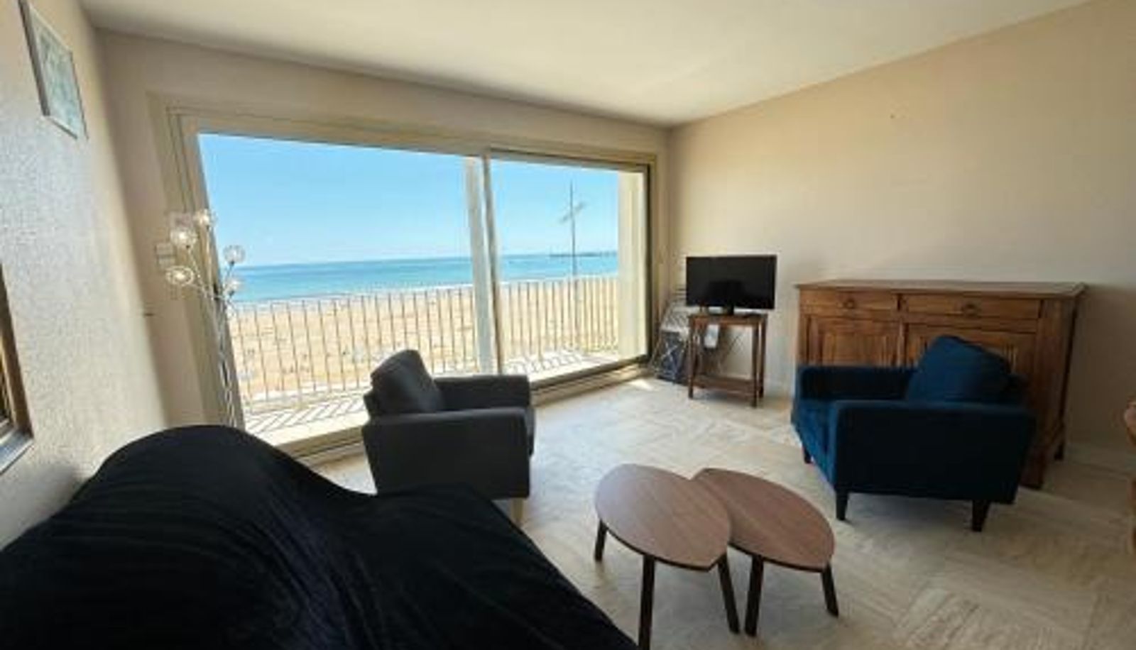 Standardzimmer - idéal famillies - FR-1-197-199  proche plage et commerces Appartement 4 pièces avec balcon face mer