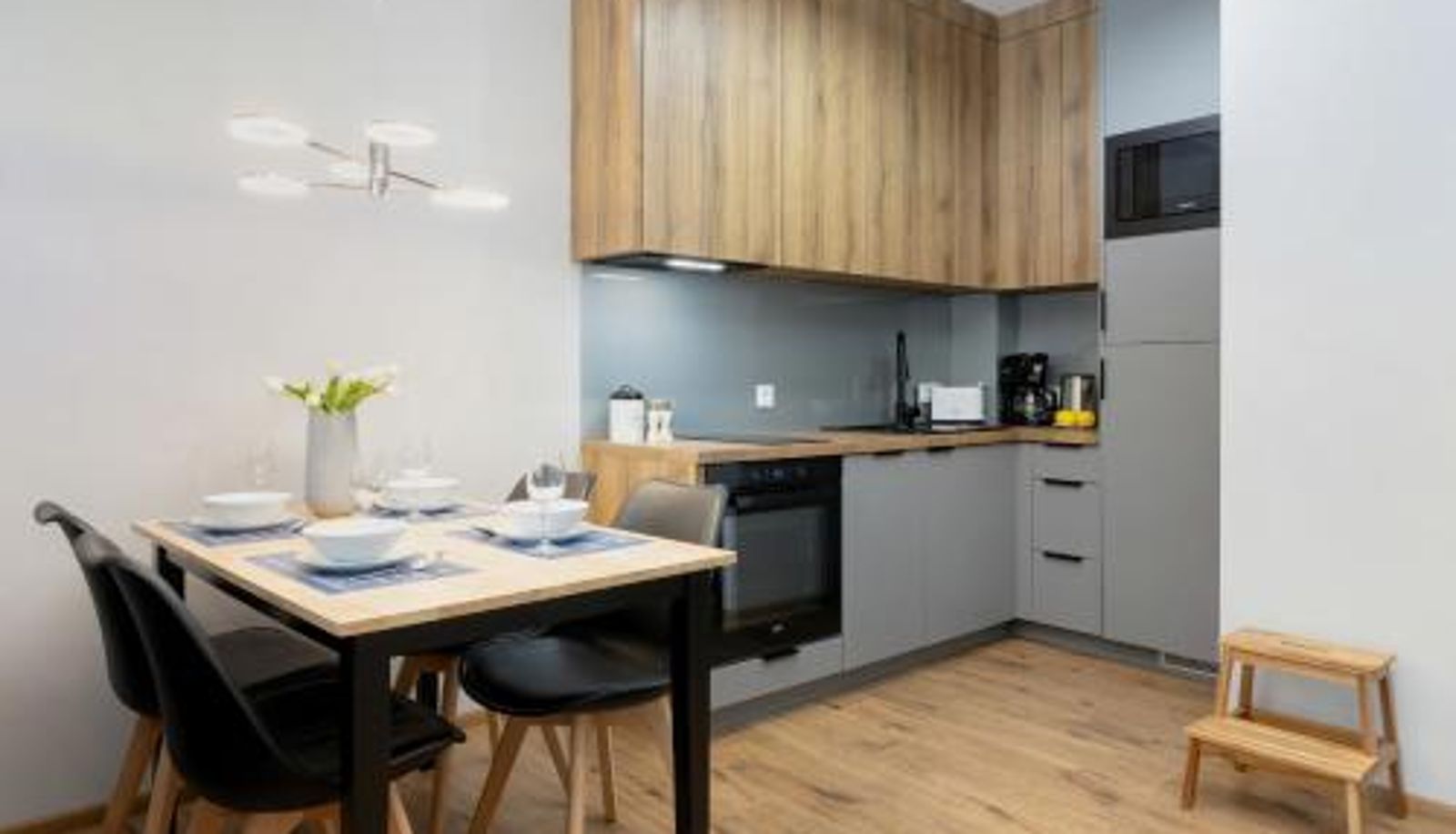 Kitchen - Apartamenty Gardenia Seaside 2 with Sea View by Noclegi Renters