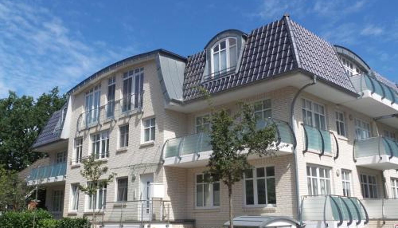 Apartment - Binz  Caspar David strandnahe FeWo mit 2 Schlafzimmern und Terrasse oder Balkon