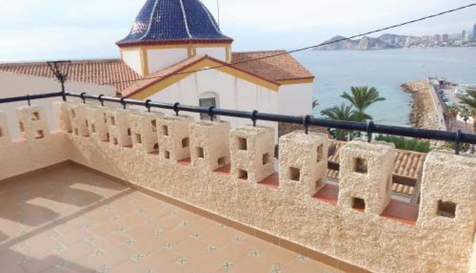 Terraza - Apartamentos El Castell