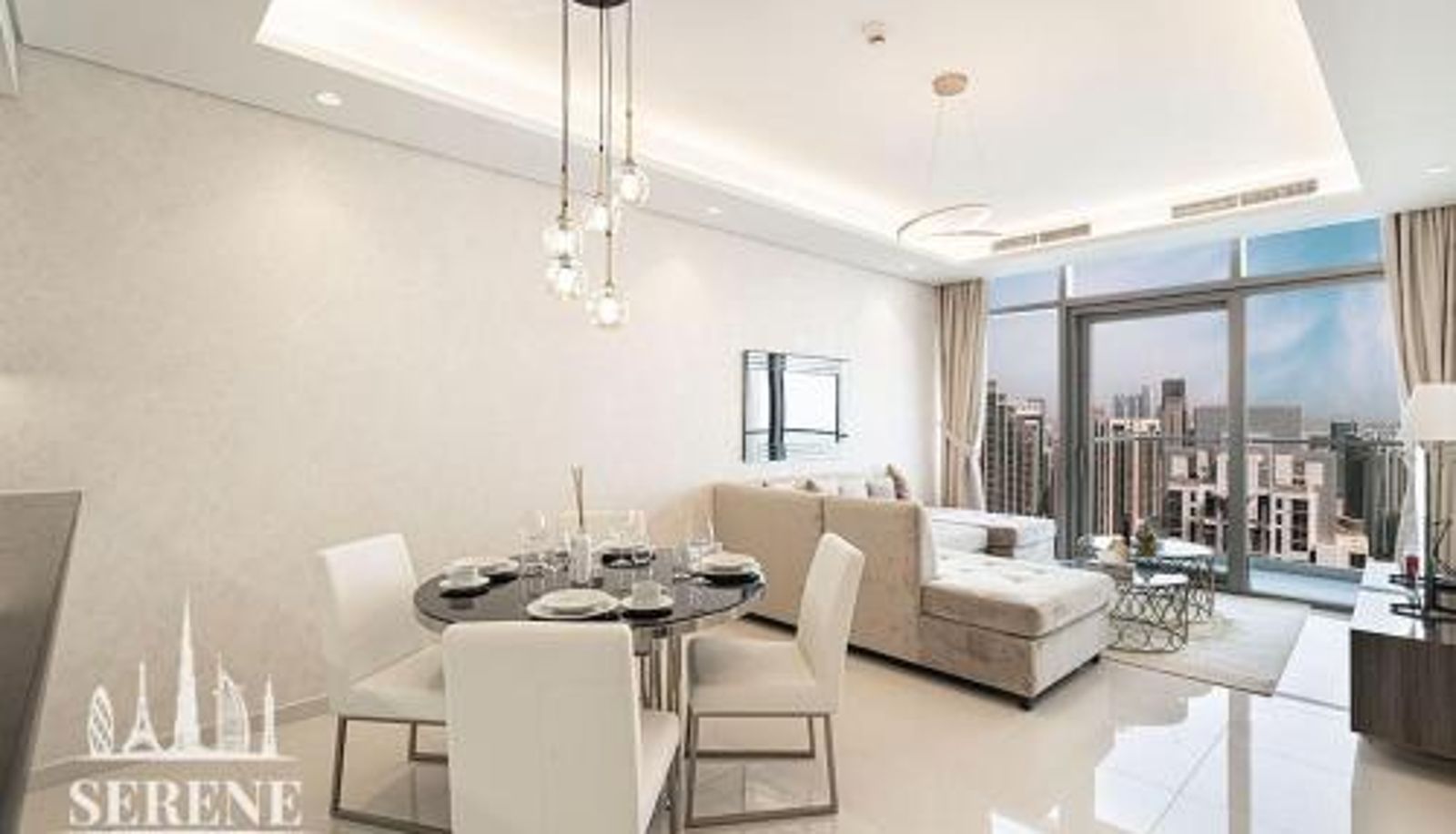 Appartement - Serene Retreats Paramount Two Bedroom Suite 3 with Burj View