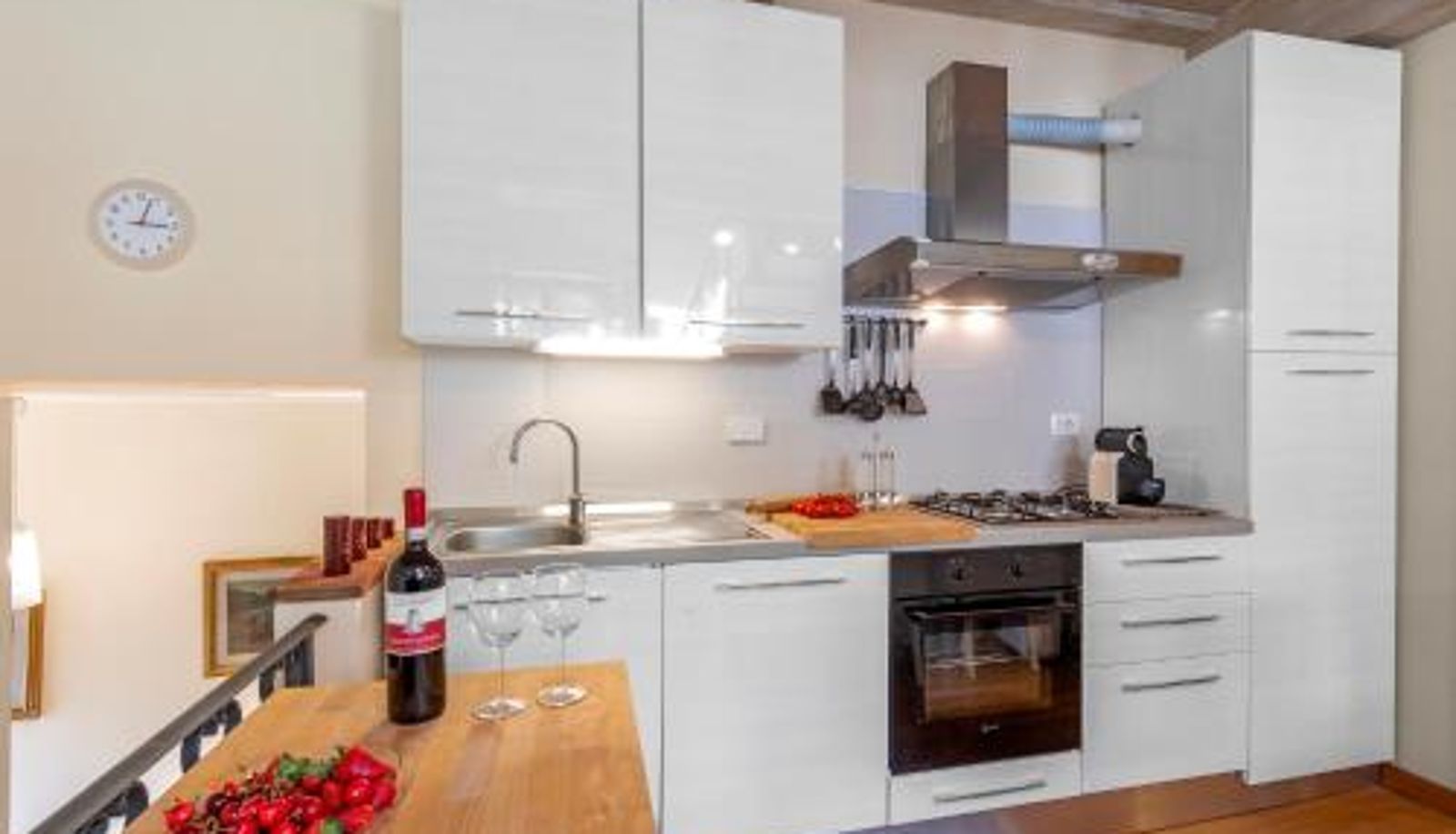 Cucina - La Via degli Dei Base Trekking Home with Garden - Happy Rentals