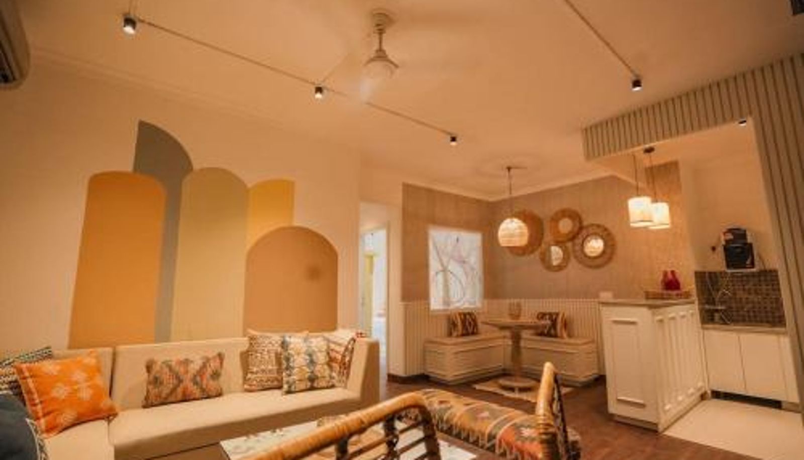 Kitchen - Aloha on The Ganga&mountain view 2BHK by AlmostHeaven