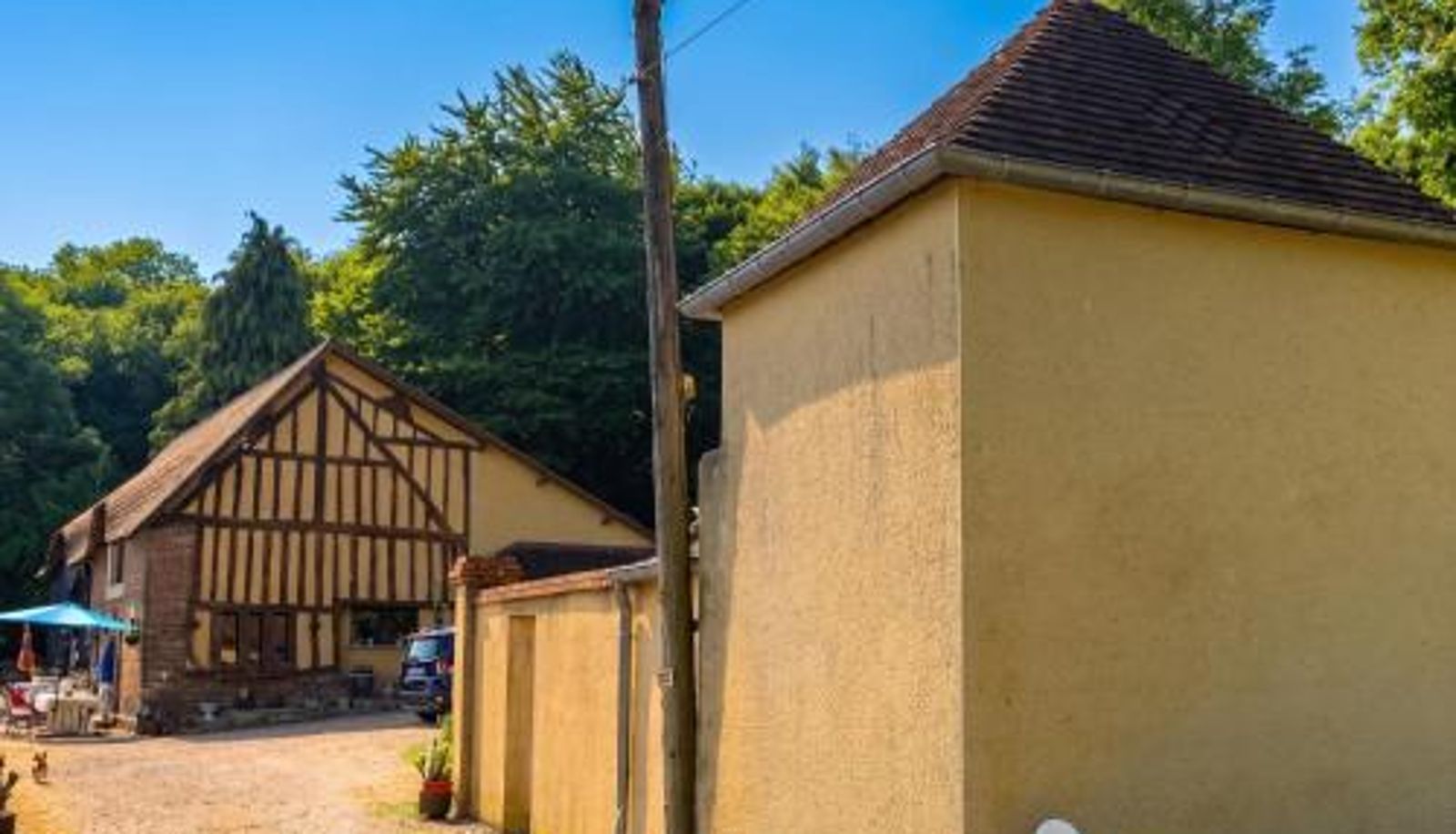 Hotel Außenbreich - Studio cosy à Camembert - 20 m² avec terrasse et parking