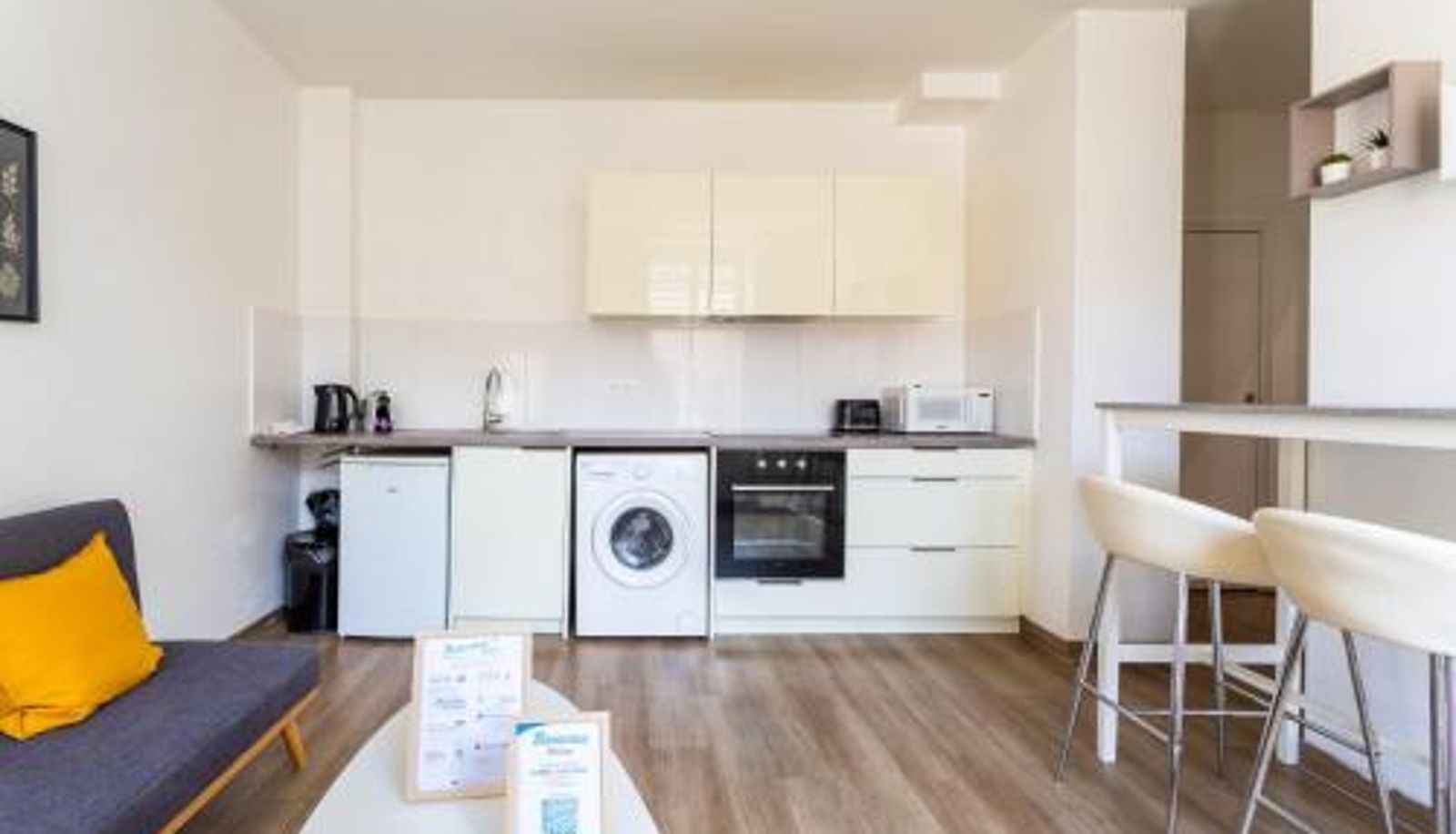 Keuken - Thiergarten - Charmant T2 à proximité de la gare