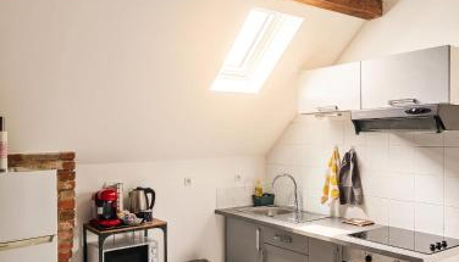 Kitchen - 60 m² + Douche moderne Appartement charmant à Beaugency