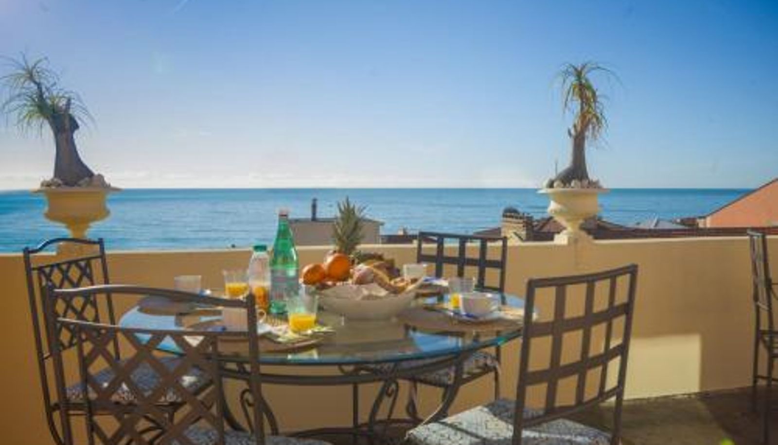 Terrasse - Eden Palace 9 Attico 200m from the Promenade - Happy Rentals
