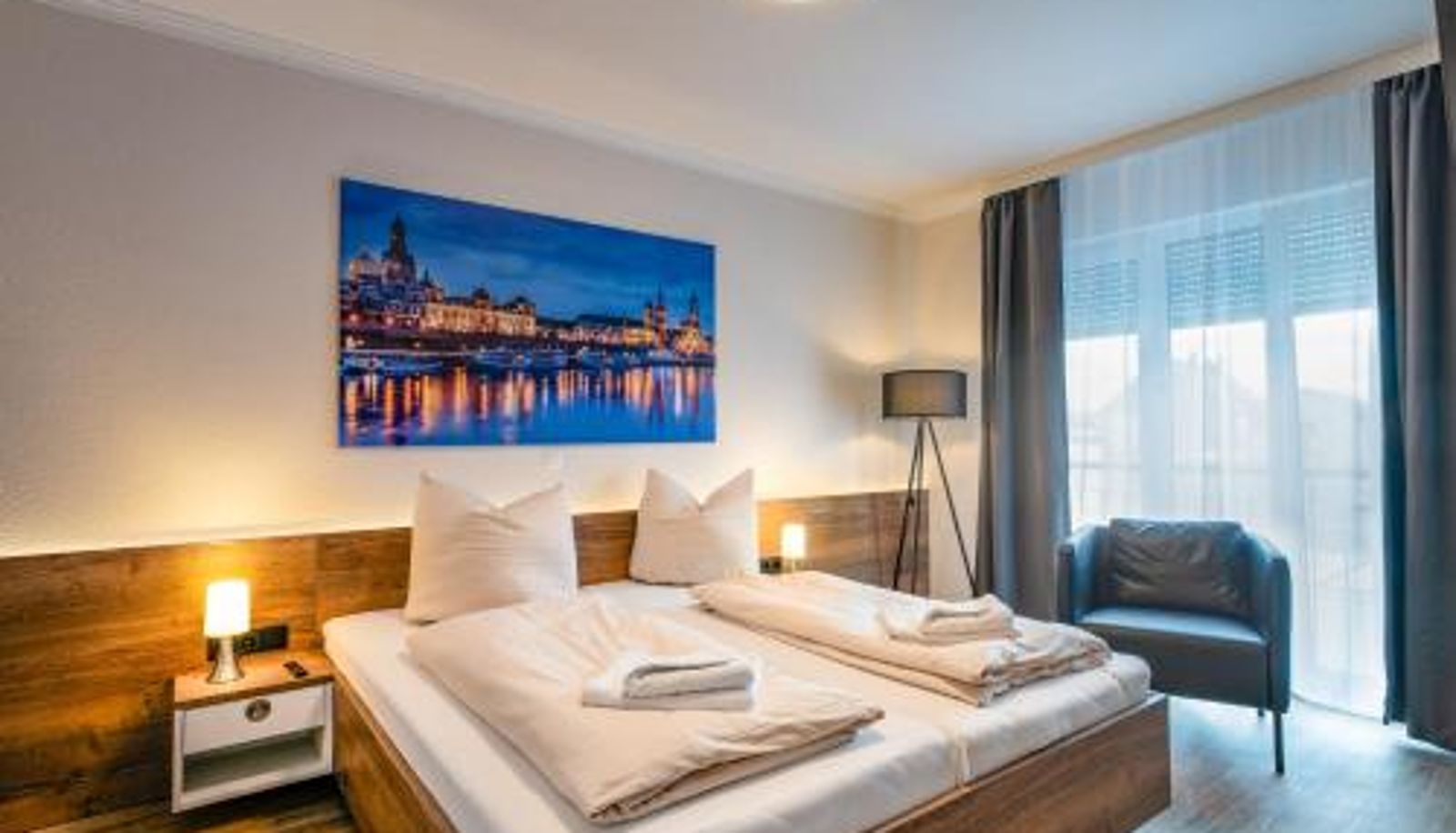 Appartement - Moderne Appartement Wohnung mit 2 Schlafzimmern im Zentrum von Riesa