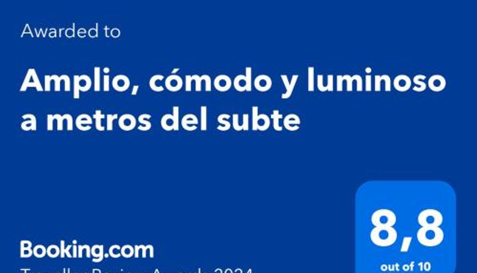 Apartment - cómodo y luminoso a metros del subte M Pugliese Amplio