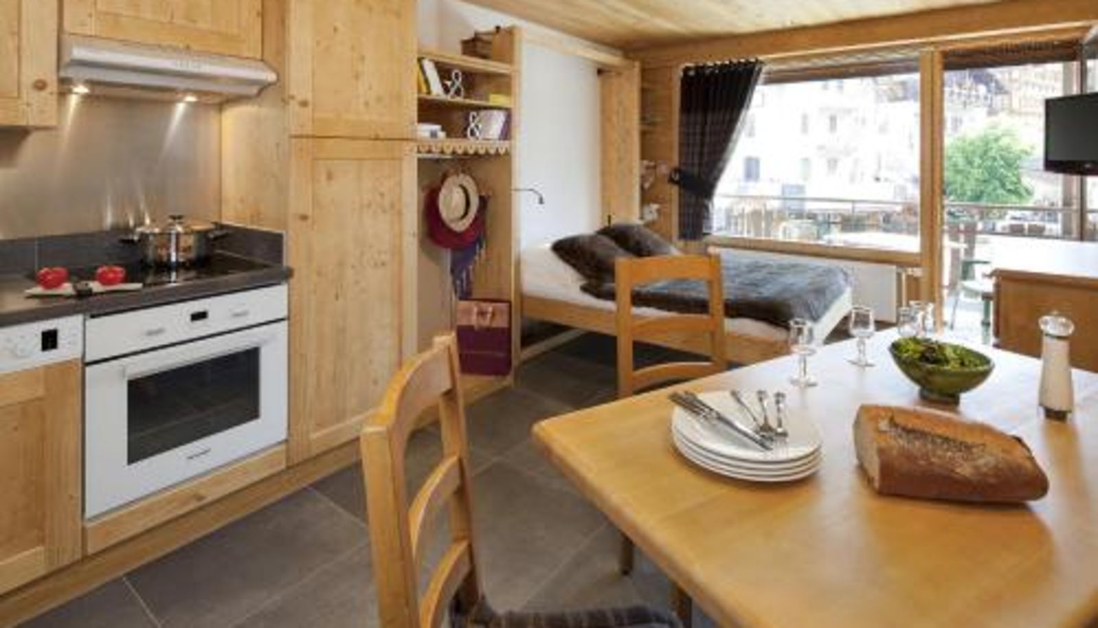 Appartement - Studio Forclaz Avec Coin Nuit