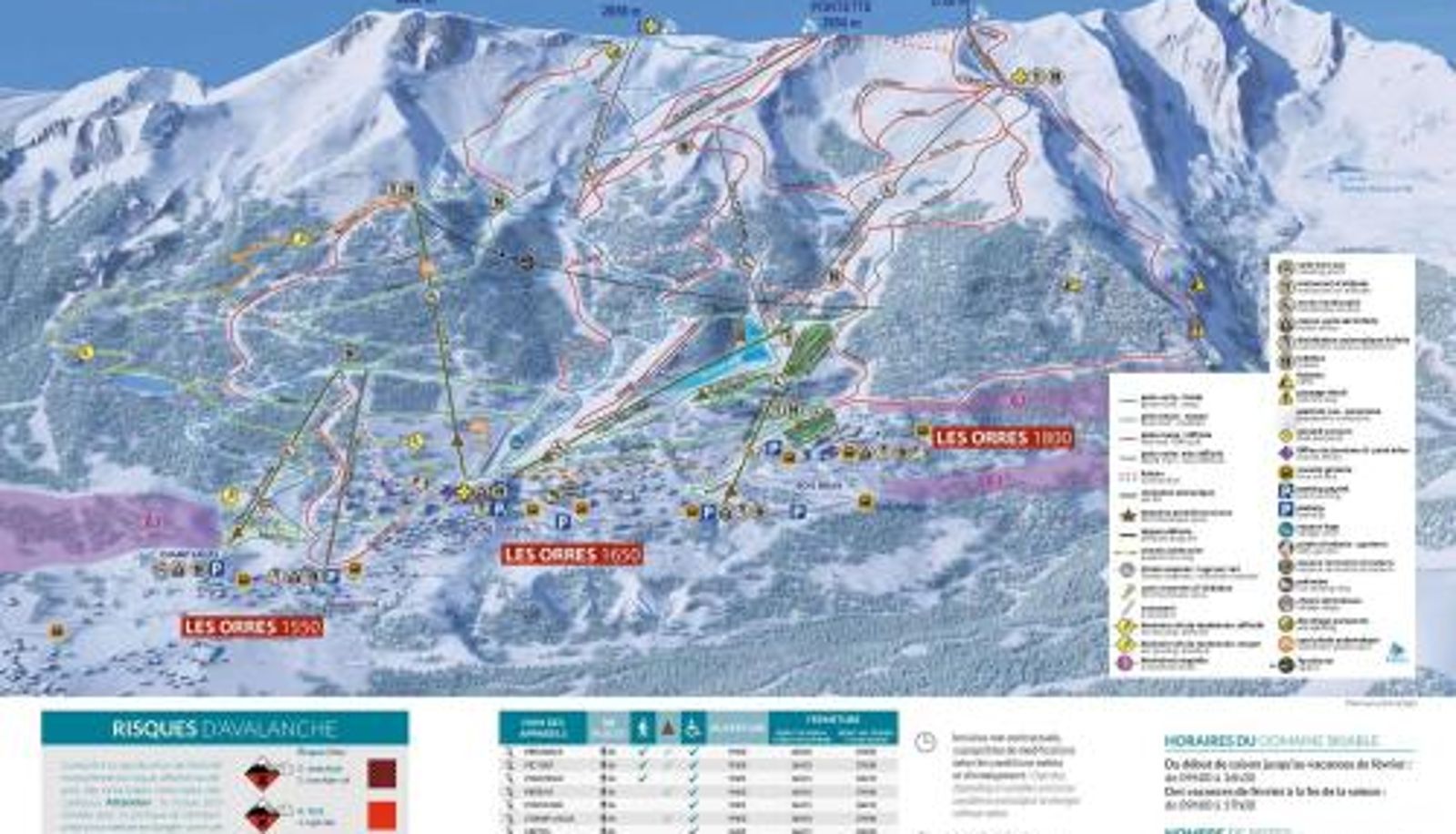 Info - proche pistes - FR-1-322-576  centre Les Orres 1650 Studio 4 pers