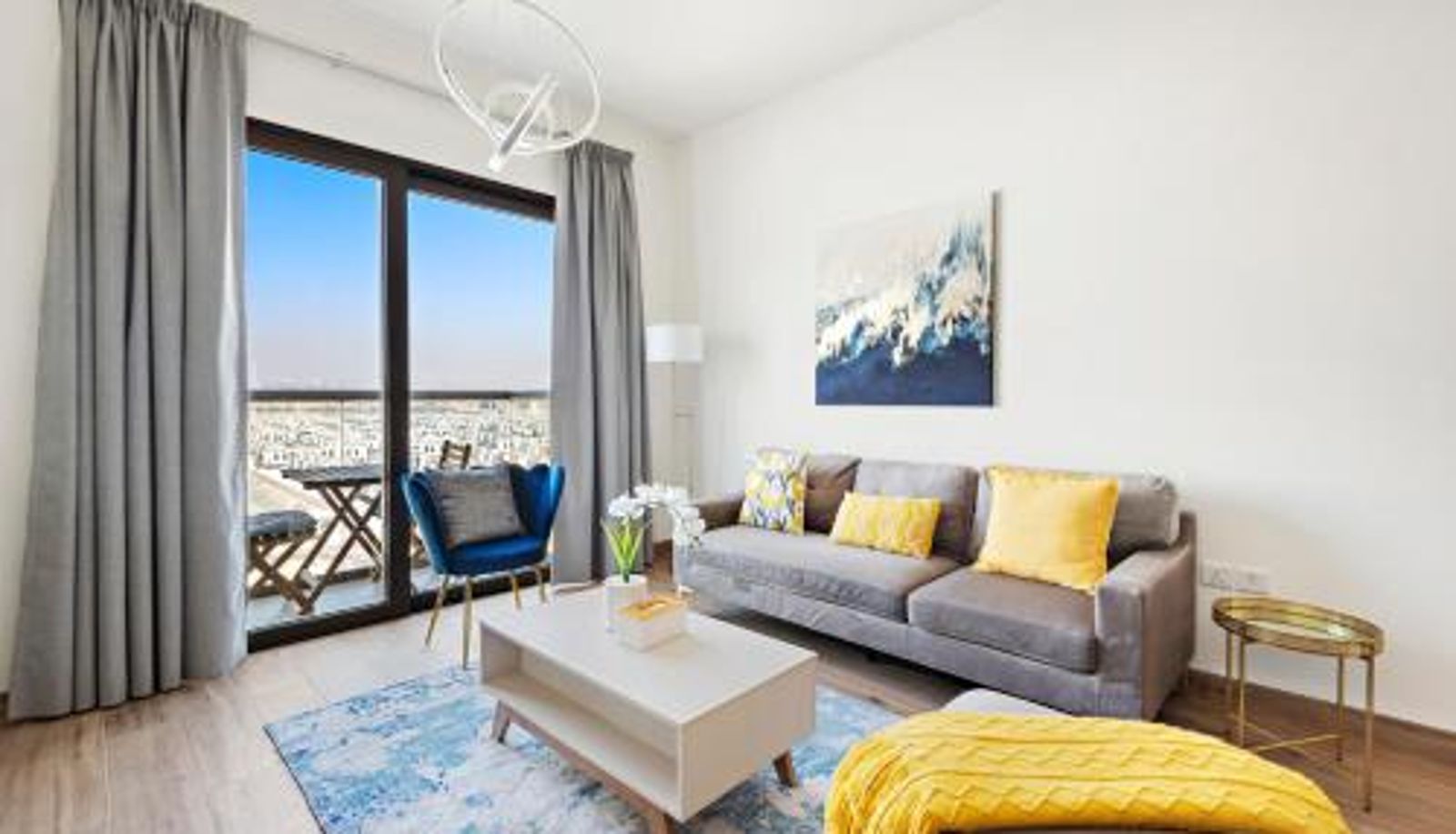 Info - StoneTree - Cozy 1 BR Apartment in Al Furjan