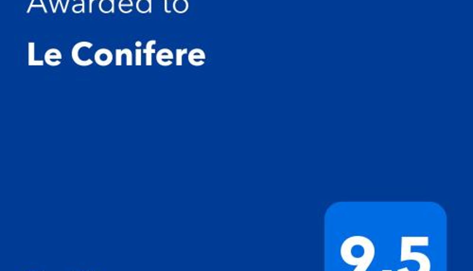 Camera standard - Le Conifere