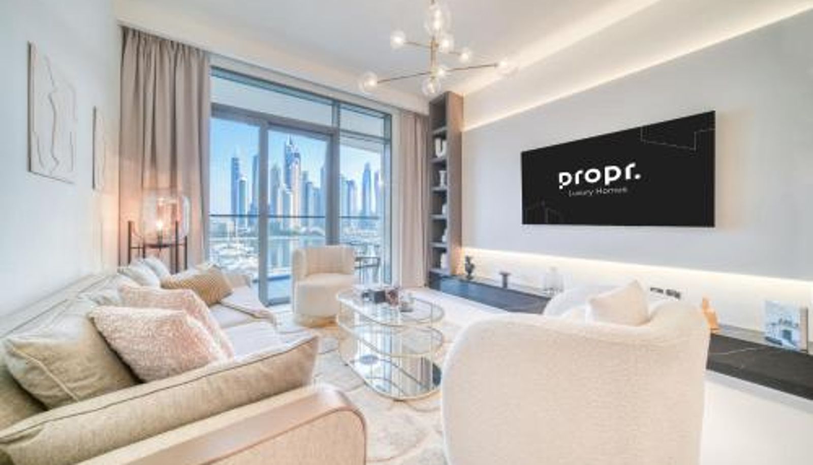 Standardzimmer - Seaside Splendor: Luxe Retreat at Emaar Beachfront