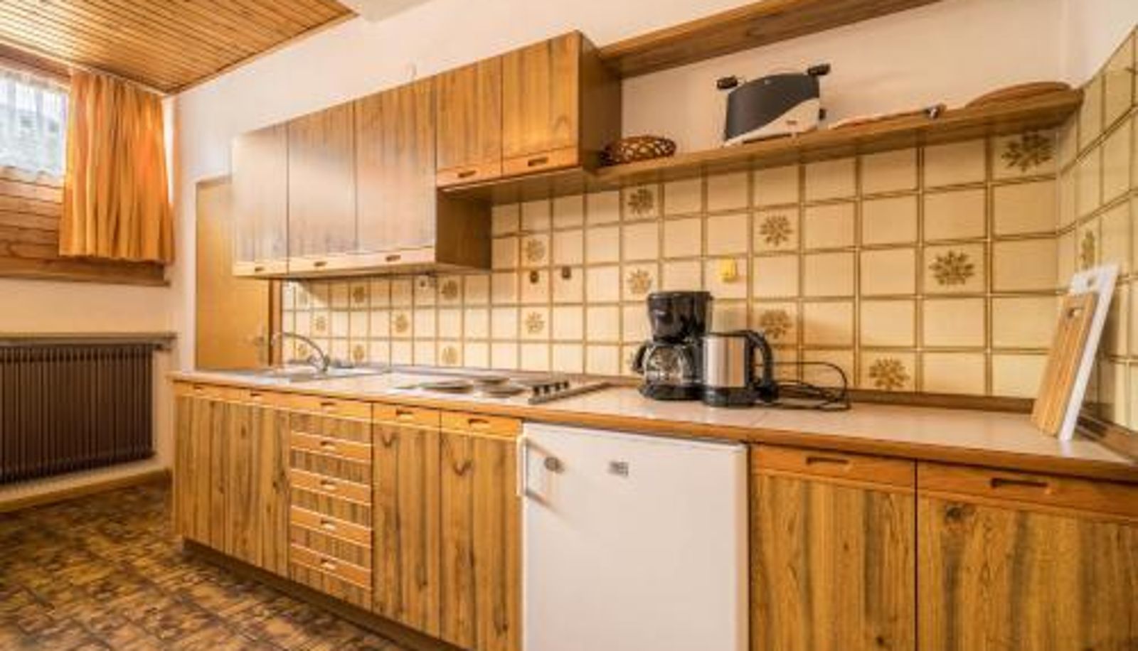Küche - Apartment Mutspitz Leilichhof