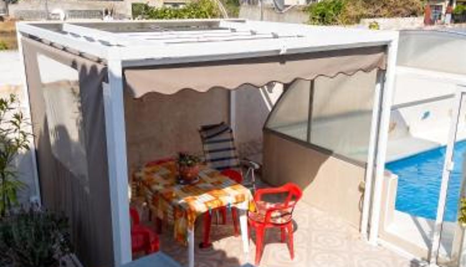 Taras - shared pool  60 m² Cozy apartment in El Chaparral