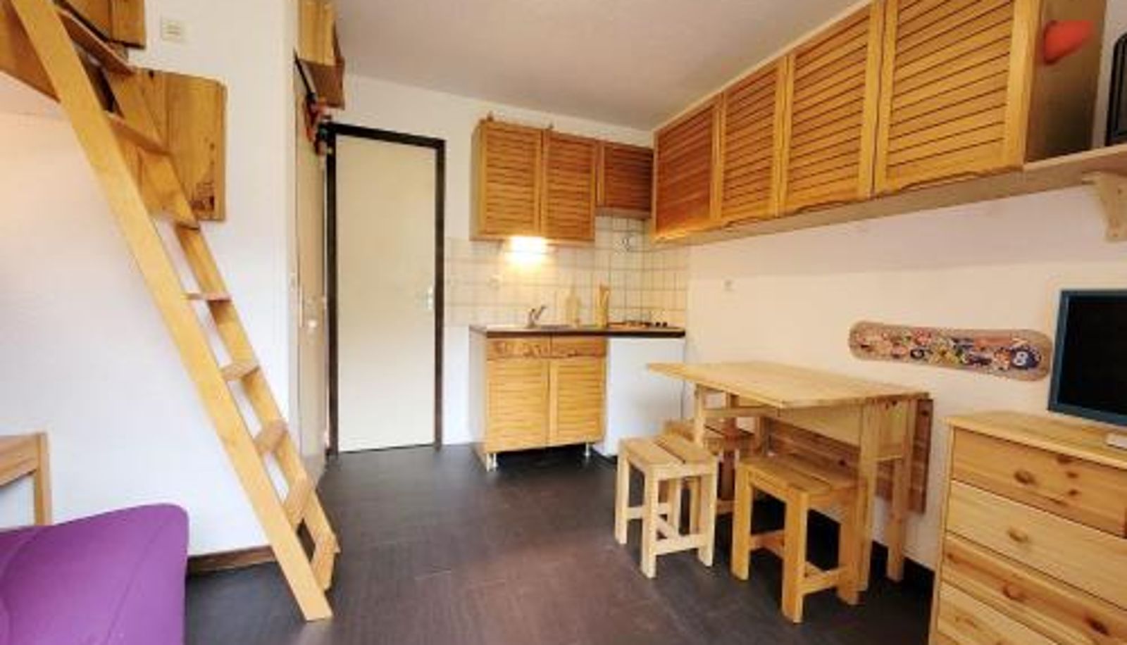 Pokój typu standard - Lovely 16 m family studio with balcony
