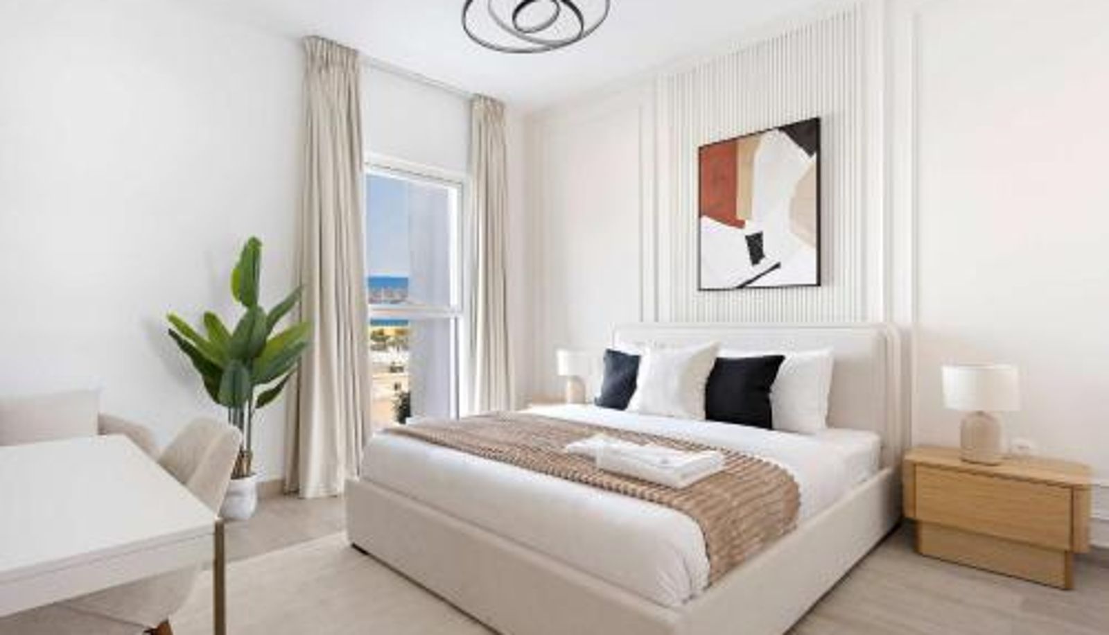 Apartment - Silkhaus Modern 2BDR with Canal View on Yas Island