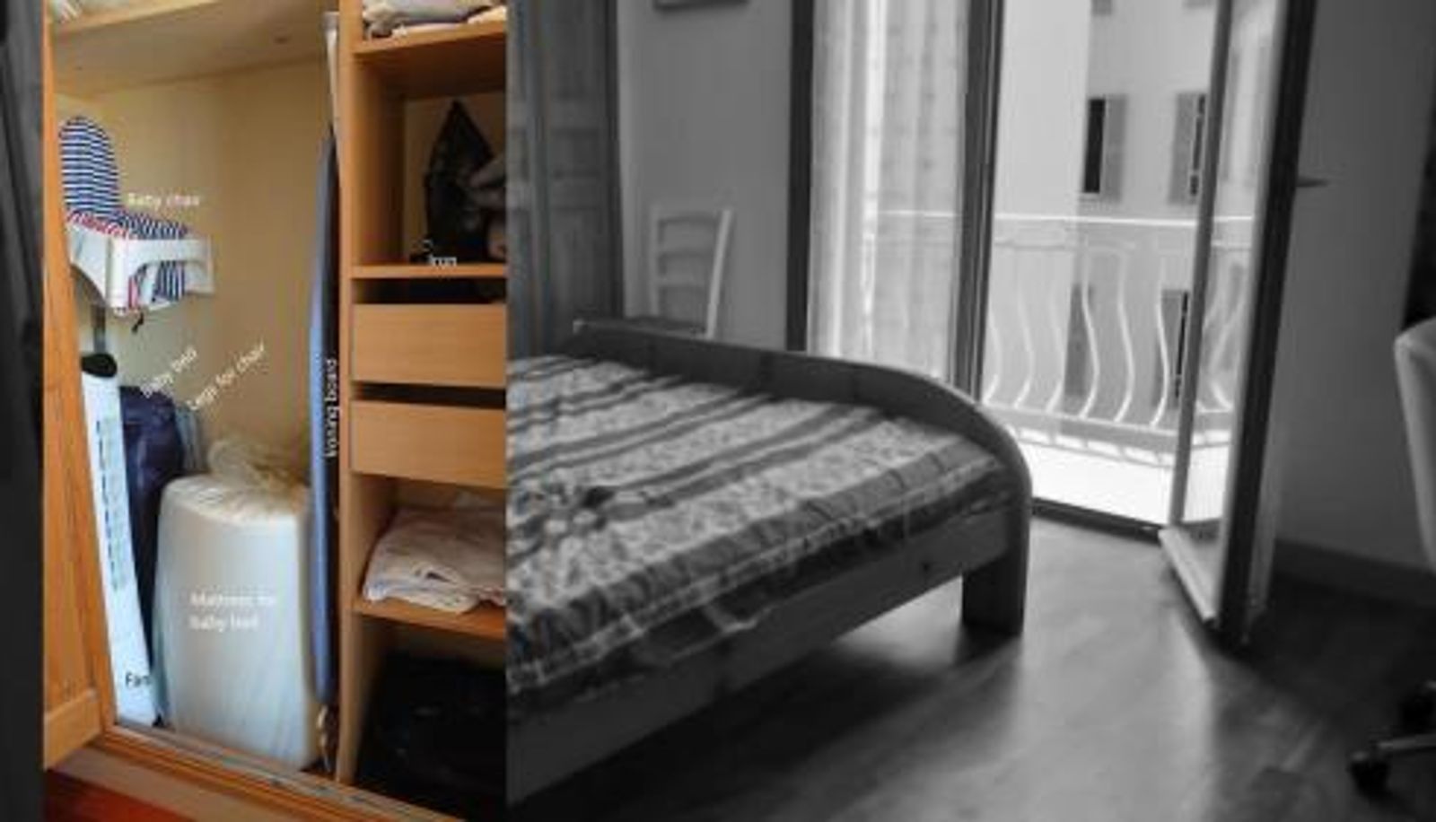 Zimmer - B042-Functional apartment with balcony Suquet Cannes