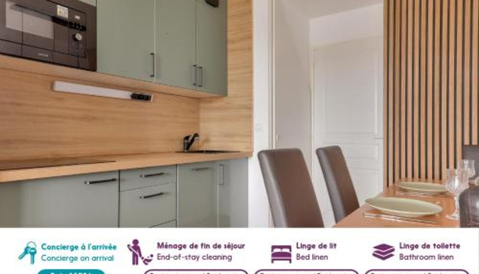 Appartement - Détente et vue sur le port à Arzon