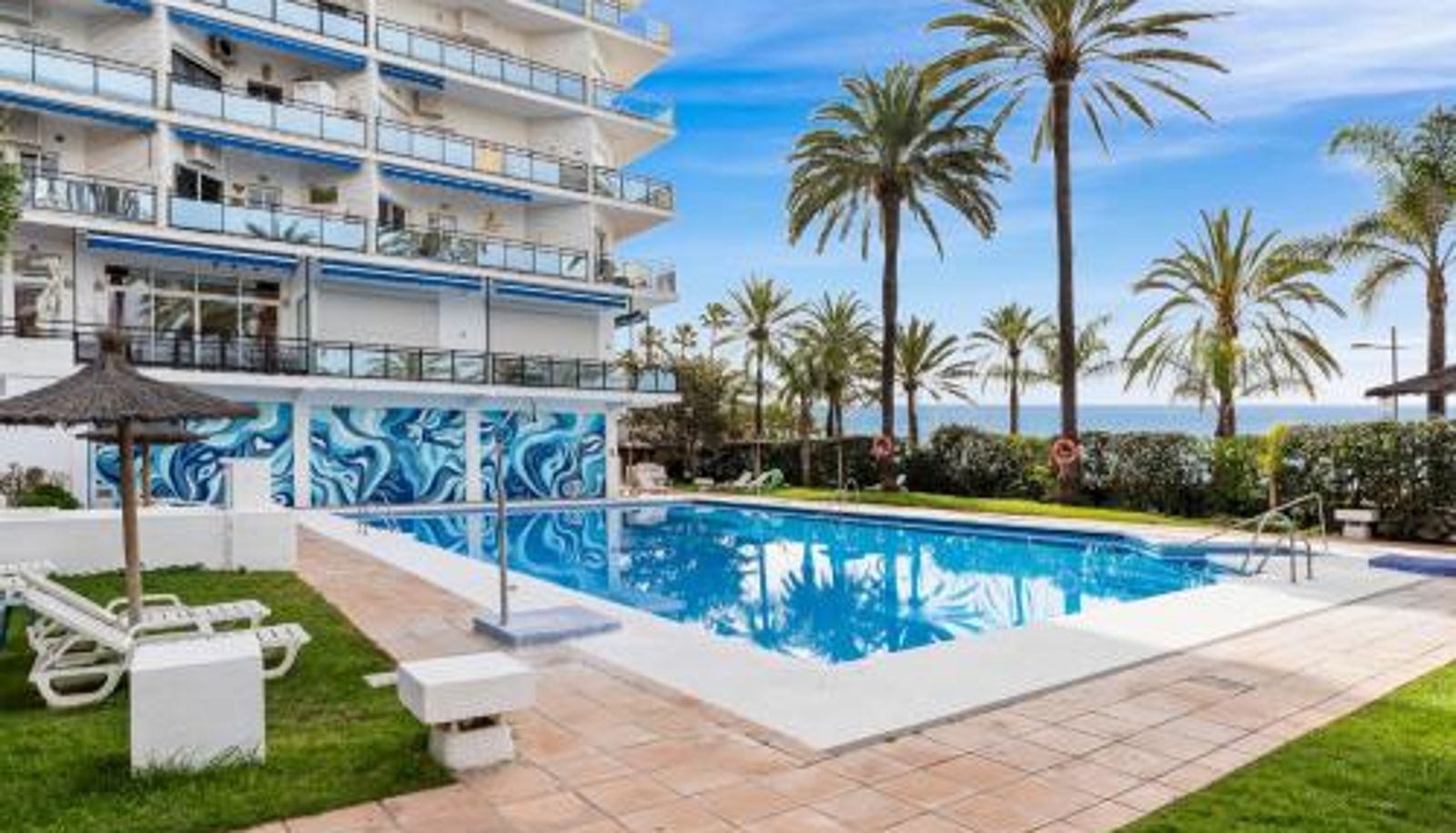 Pool - SKOL apartment in Marbella by Costarentals - M27