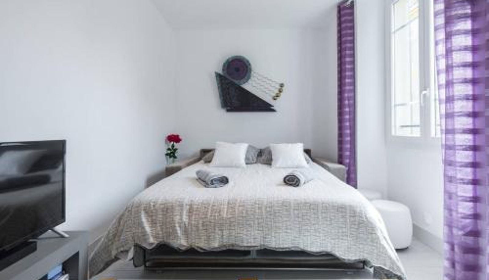 Standardzimmer - COEUR Vieux-Nice  CLIMATISATION  ASCENSEUR LE ROSSETTI 2 - F2 LUMINEUX