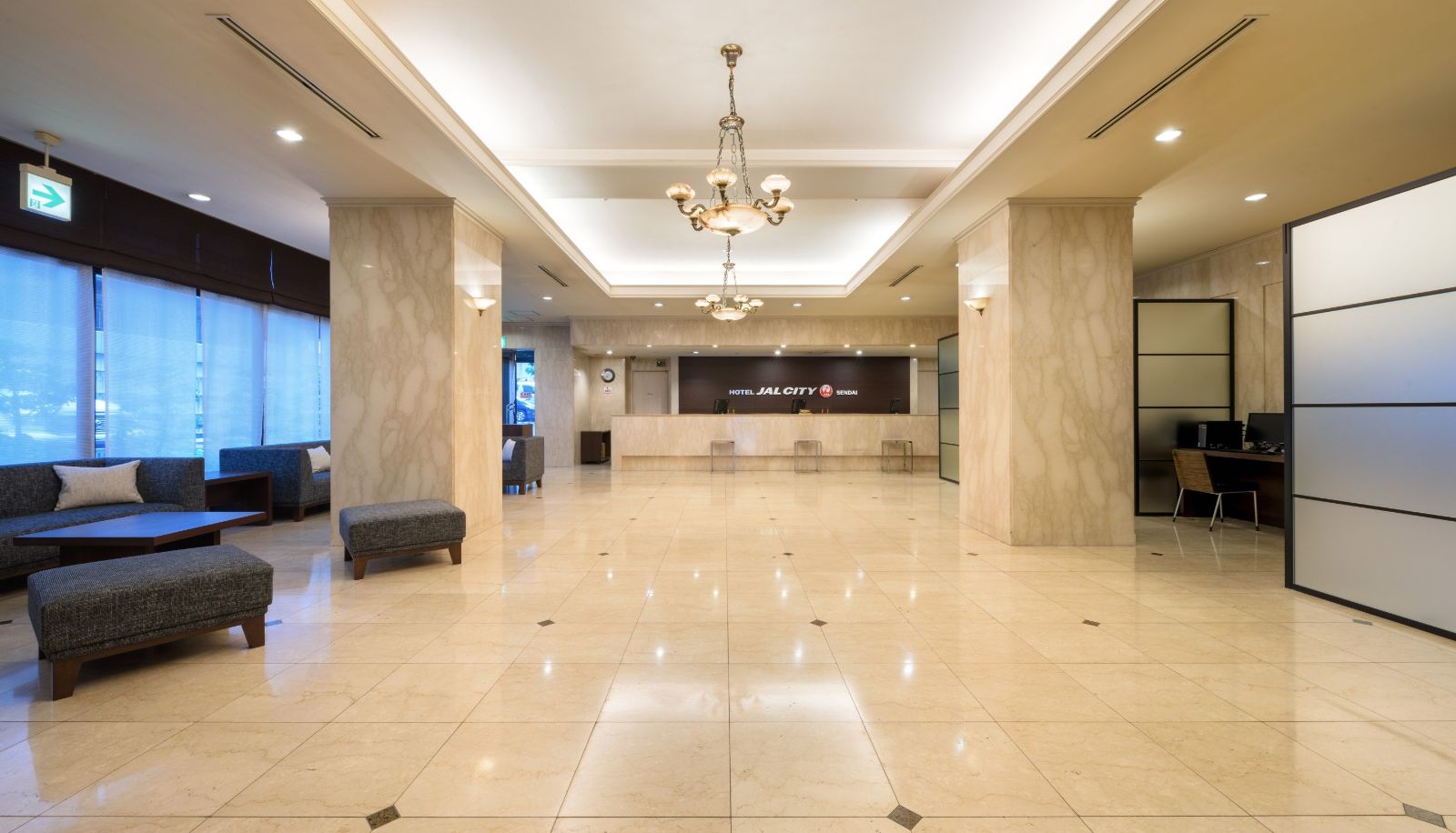 Lobby - Hotel JAL City Sendai