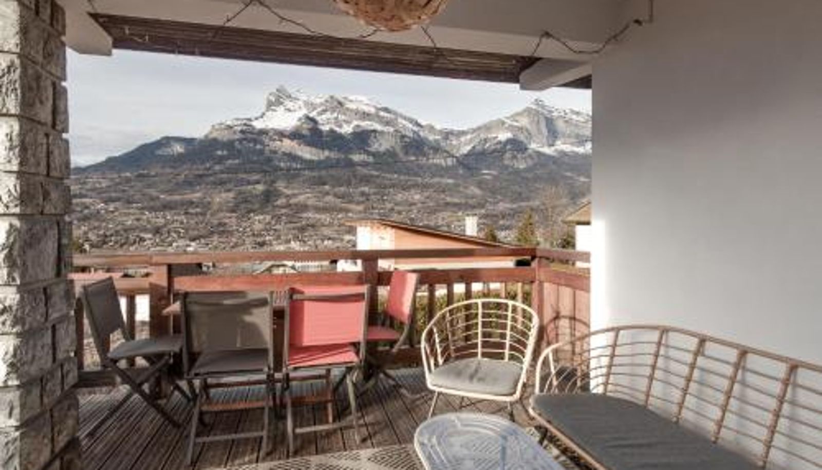 Terasse - Chalet ZigueZague - Calme - Proche Thermes