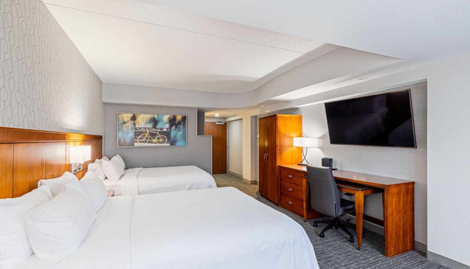 Chambre - Courtyard by Marriott Boston Waltham