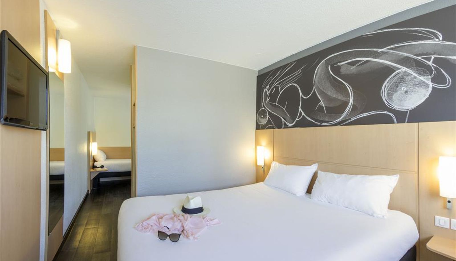 Zimmer - ibis Montpellier Sud