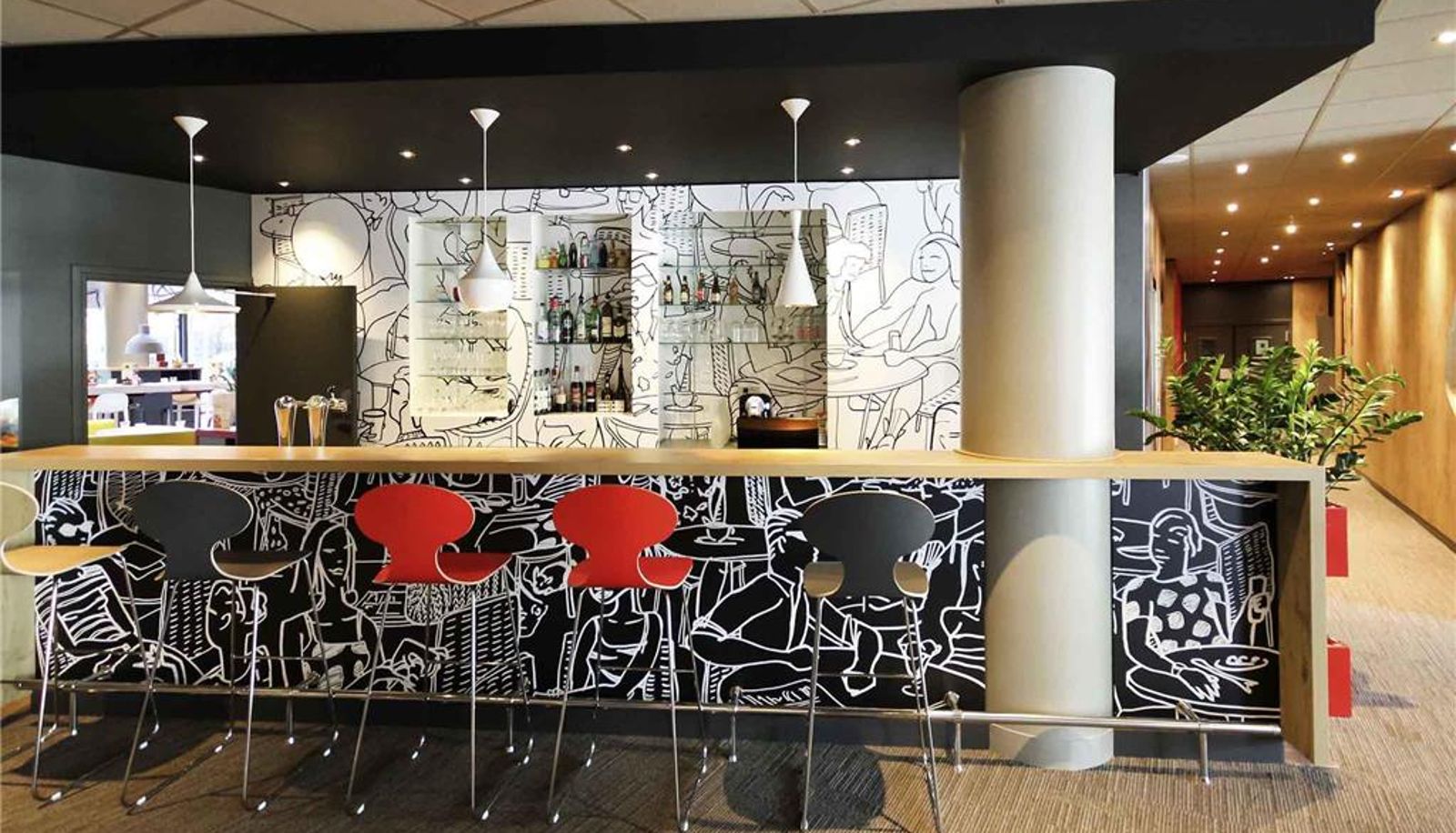 Bar - ibis Marne-la-Vallée Noisy