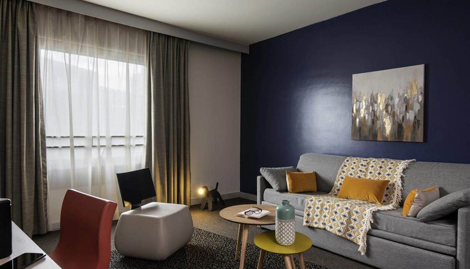 Kamer - Aparthotel Adagio La Défense Esplanade