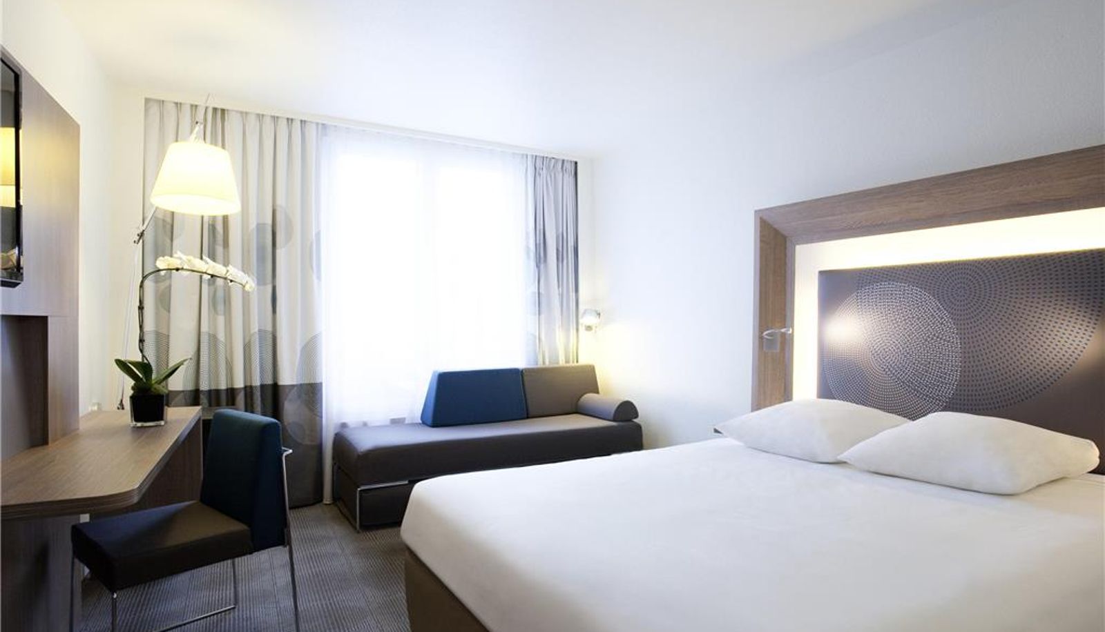 Zimmer - Novotel Fontainebleau Ury