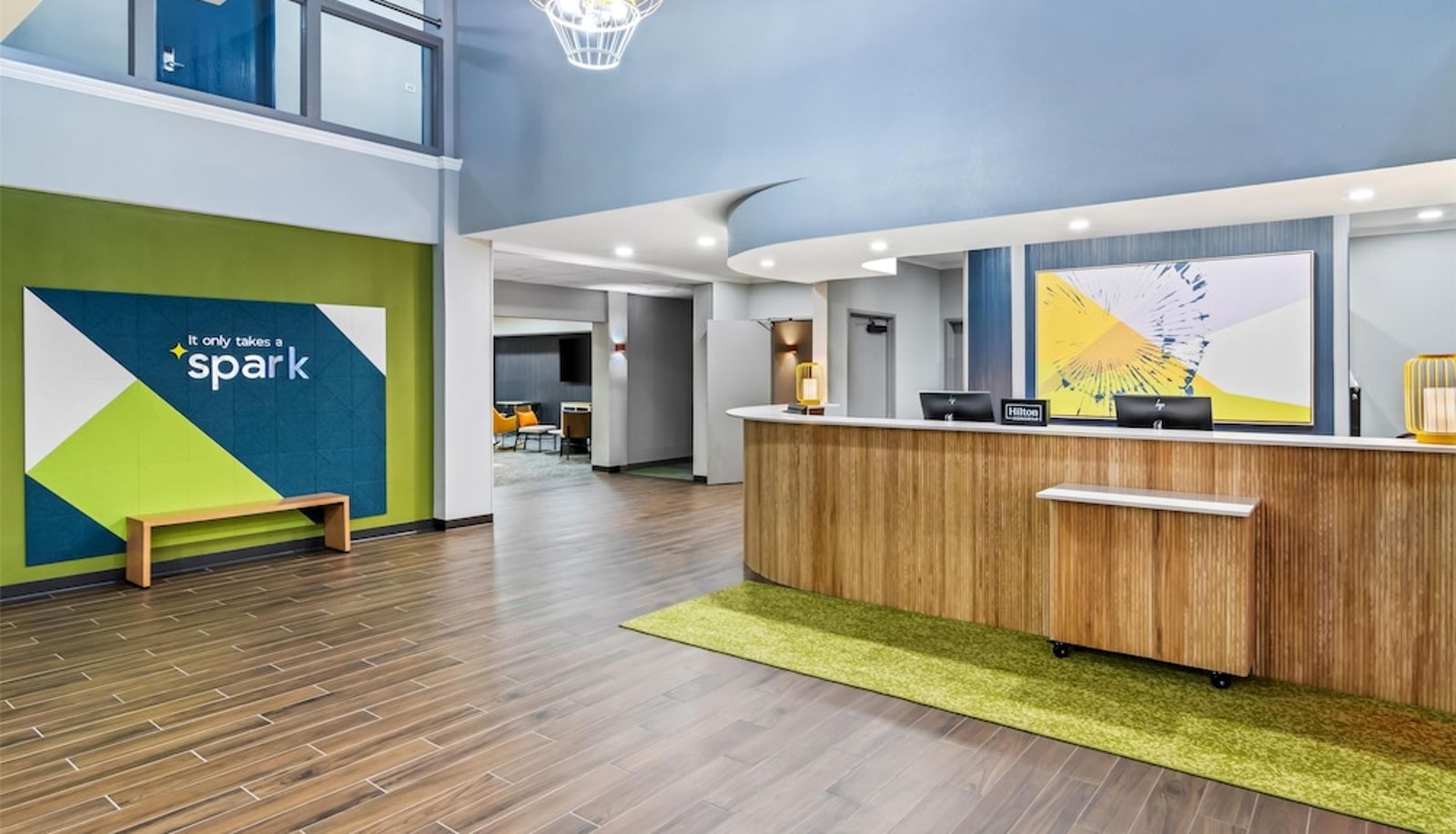Reception - Spark by Hilton Merrillville
